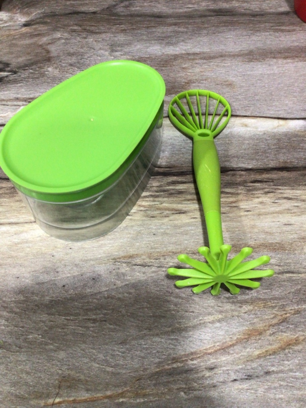 Prep Solutions Avocado Slicer Masher Storage Container Set Green Clear Kitchen. - Picture 2 of 11